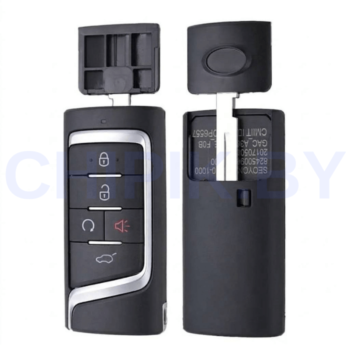 Пульт KeyDiy ZB44-5, 5 кнопок, паника