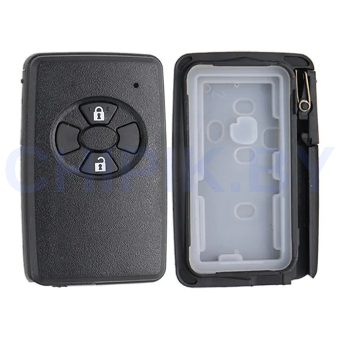 Смарт корпус ключа Тойота Аурис. Фильдер, Раф4 смарт корпус с платой