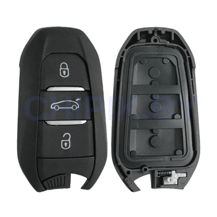 Ключ Пежо  508, 308 смарт корпус с платой