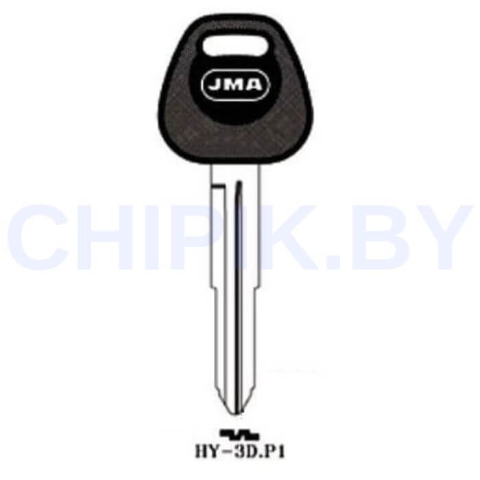 Заготовка авто ключа Киа, Хендай HY-3D.P1 HYN5RP HYN2RP114 Европа пластик