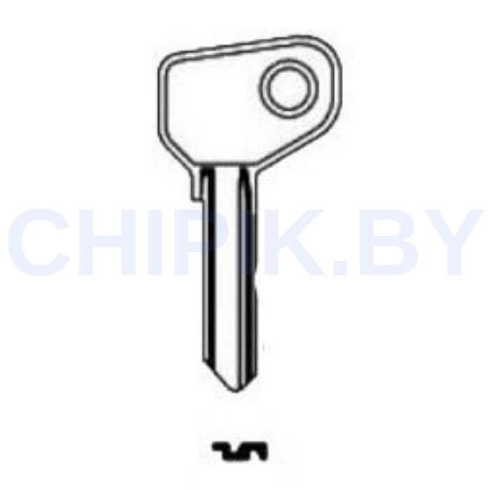 Заготовка авто ключа Лада, УАЗ, ГАЗ ВАЗ IMS-3 AF7C FA3 КНР металл