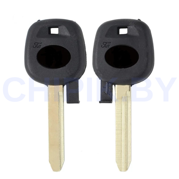 Заготовка авто ключа Тойота TOYO-19.P TOY47TE TY45P КНР под чип