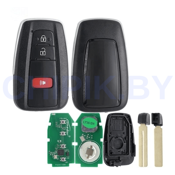 Пульт Lonsdor LT30-01 Toyota Corolla, Levin, Corolla Cross, Allion, Camry, chip ID4A, 3 кнопки, паника