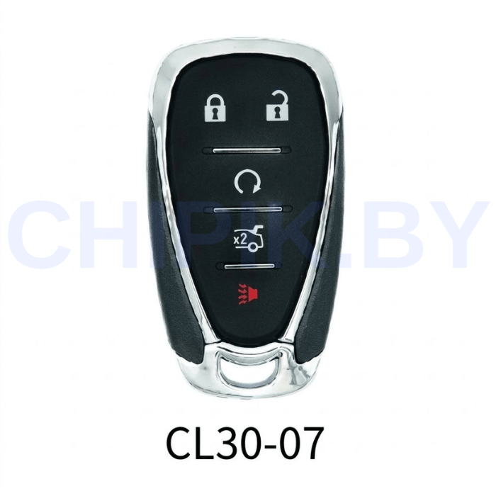 Пульт Lonsdor Chevrolet CL30-07, 4+1 кнопки