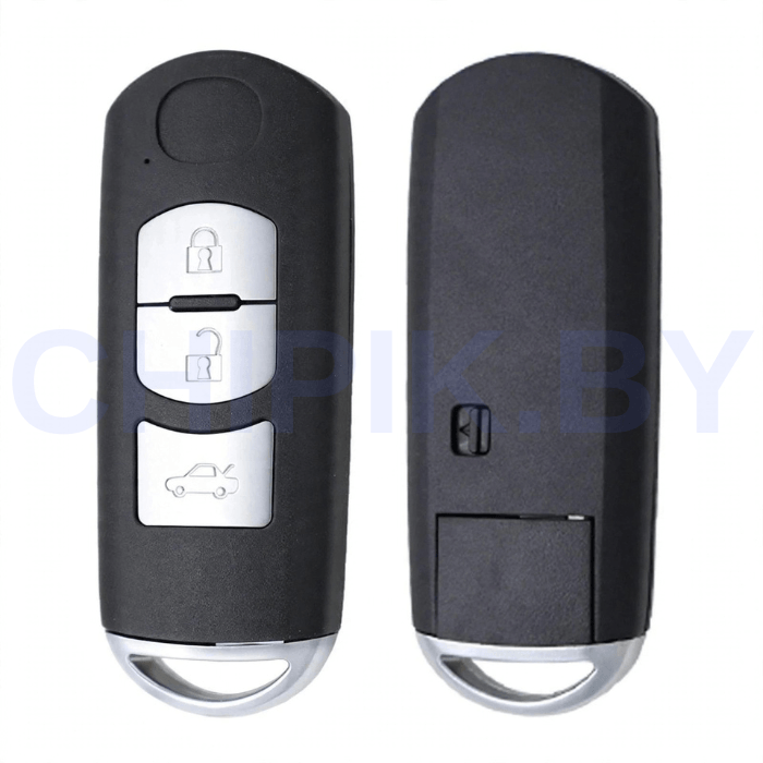 Пульт KEYDIY KD ZB44-4, 3 кнопки, седан