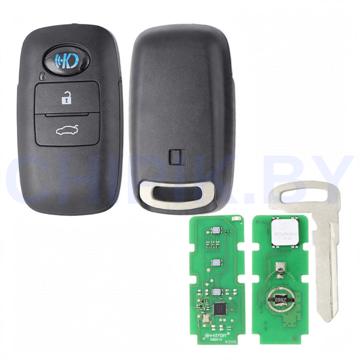 Пульт KEYDIY KD ZB63-3, 3 кнопки