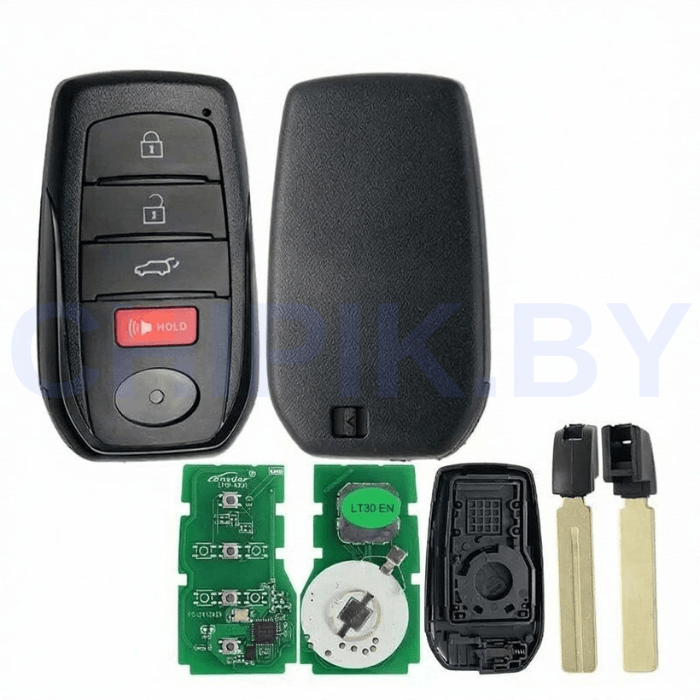 Пульт Lonsdor LT30-02 Toyota, 4 кнопки, кроссовер, паника
