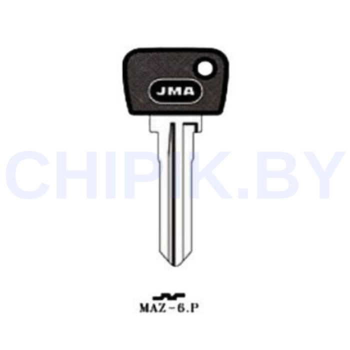 Заготовка авто ключа Мазда  MAZ-6.P MAZ7RBP MA27AP MZ8P37 Европа пластик