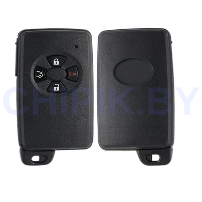 Ключ Тойота Аурис. Фильдер. Марк, Раф4 смарт корпус с платой