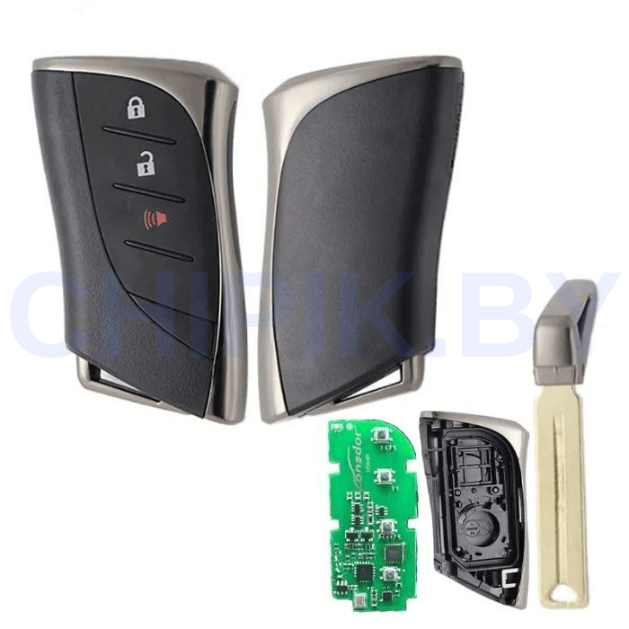 Пульт Lonsdor LT21-07 Lexus, 2+1 кнопки