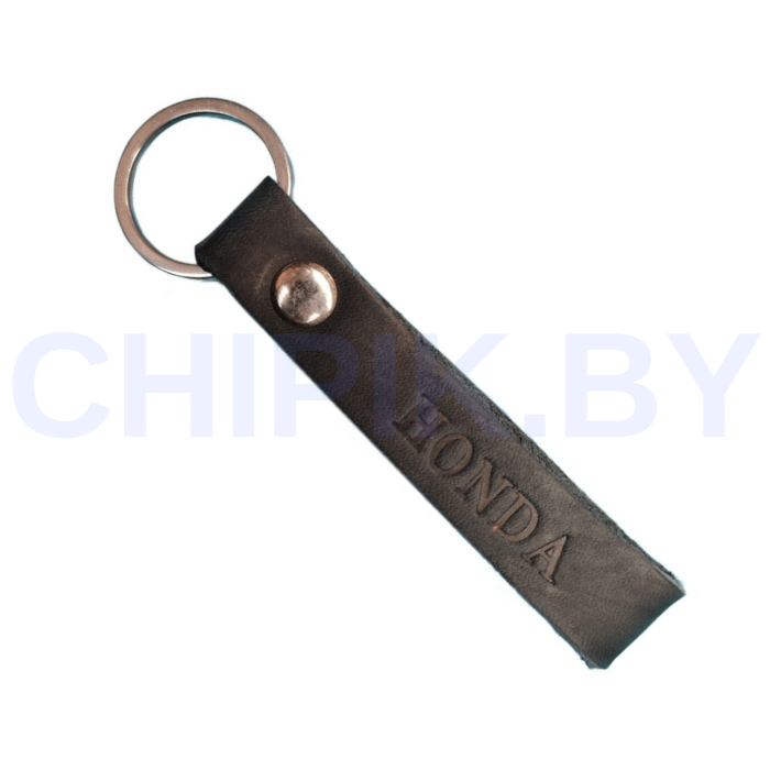 Брелок Хонда кожа Черный