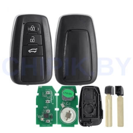 Пульт Lonsdor LT32-01 Toyota, chip 4A, 3 кнопки, минивэн