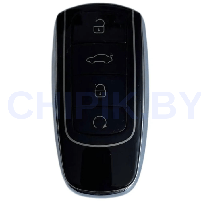 Ключ Чери Джаеку, смарт корпус с платой, Оригинал