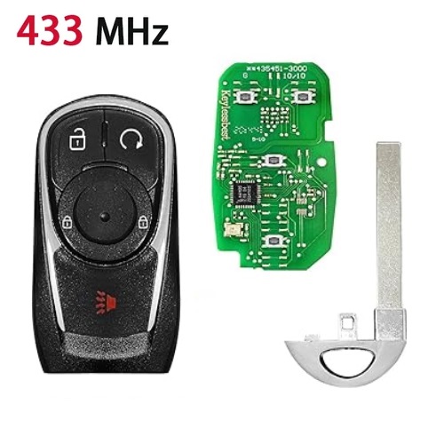 Ключ Бьюик Энкор смарт корпус с платой