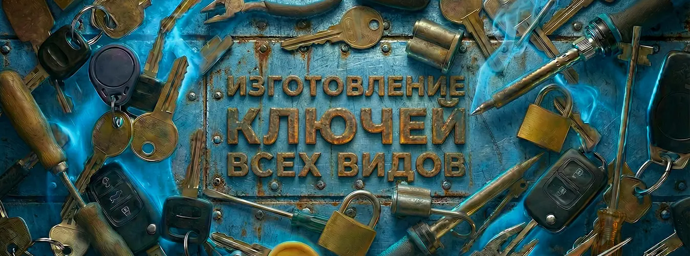 Изготовление ключей всех видов