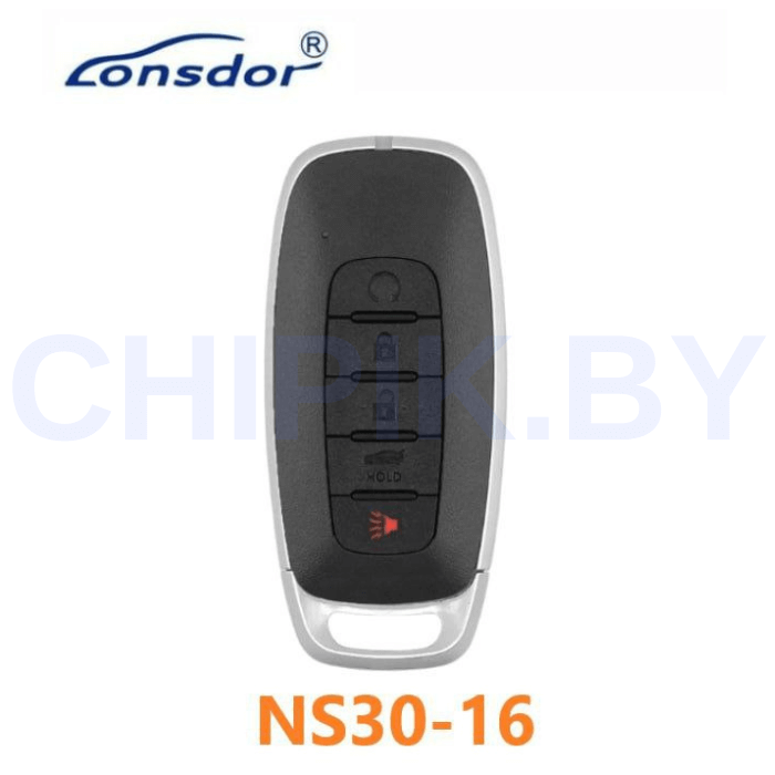 Пульт Lonsdor NS30-16 Nissan, ID46 ID47 ID4A, 5 кнопок