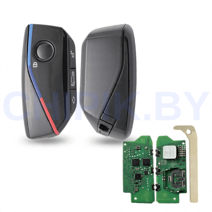 Ключ БМВ I7, X7, X1, 7 серия, M3, смарт корпус с платой, UWB Original