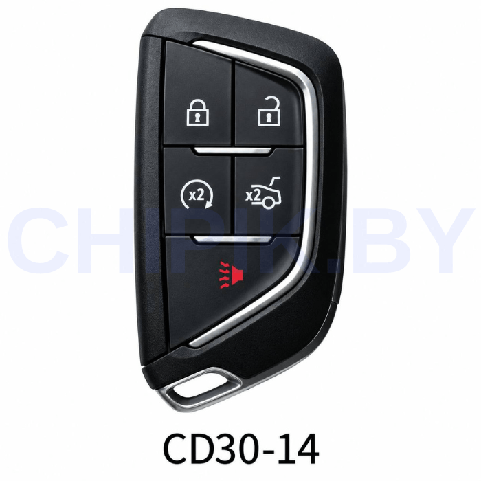 Пульт Lonsdor Cadillac CD30-14, 5 кнопки, паника