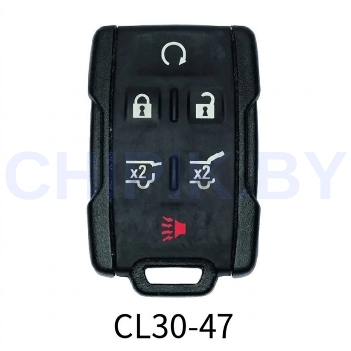 Пульт Lonsdor Chevrolet CL30-47, 6 кнопки, паника