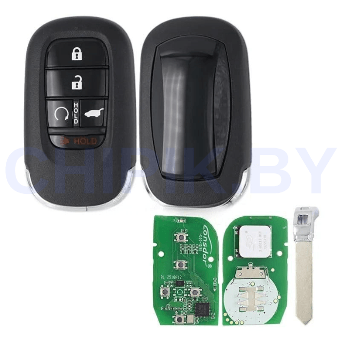 Пульт Lonsdor Honda HD30-17, 4+1 кнопки