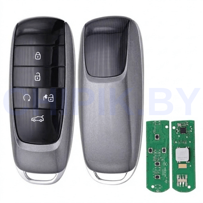 Пульт KeyDiy ZB44-5, 5 кнопок, электромобиль