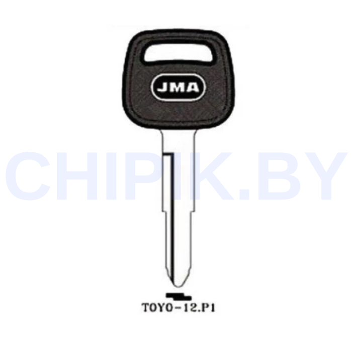 Заготовка авто ключа Тойота TOYO-12.P TOY27RP TY35P TY29RP42 Европа пластик