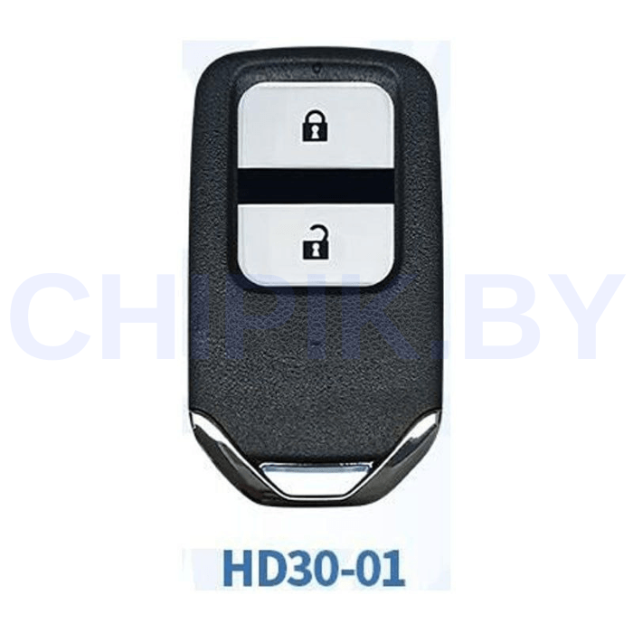 Пульт Lonsdor Honda HD30-01 2 кнопки, чип ID46 ID47 ID4A, частота 312 МГц,314,35 МГц,315,12 МГц,433,92 МГц