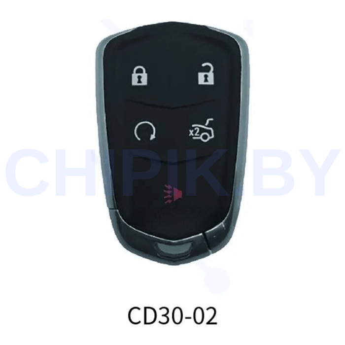 Пульт Lonsdor для Cadillac CD30-02, 5 кнопки, паника
