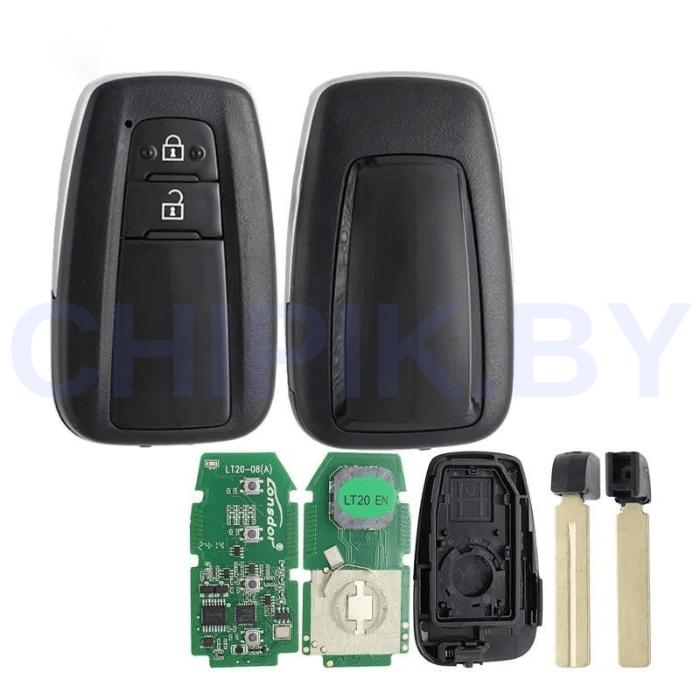 Пульт Lonsdor LT20-08 8A+4D Toyota, 2 кнопки
