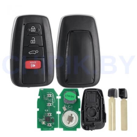 Пульт Lonsdor LT32-01 Toyota, chip 4A, 4 кнопки, кроссовер, паника