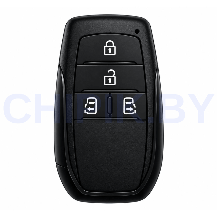 Пульт Lonsdot LT32-03 Toyota, chip 4A, 5 кнопок, боковые двери, паника