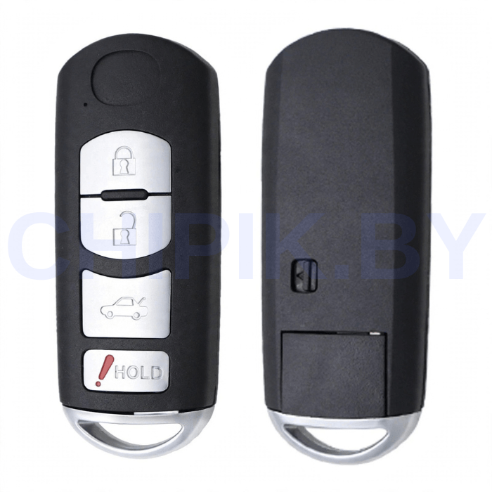 Пульт KEYDIY KD ZB44-4, 4 кнопки, паника