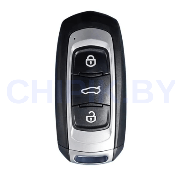 Ключ Джили X3 смарт корпус с платой