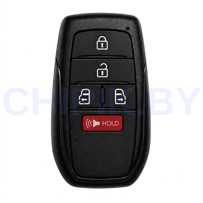 Пульт Lonsdot LT32-03 Toyota, chip 4A, 5 кнопок, боковые двери, паника