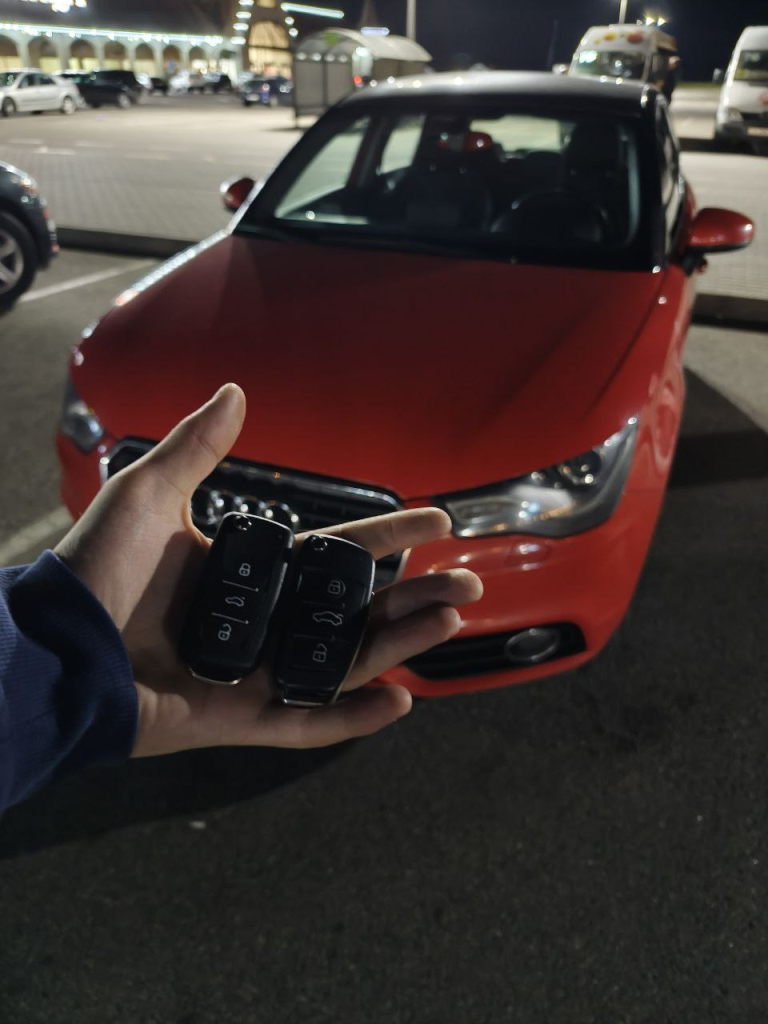 Ауди А1 изготовление дубликата чип ключа зажигания