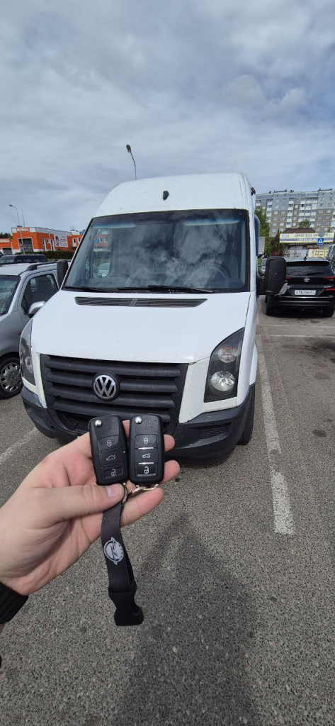 Фольксваген Поло изготовление дубликата чип ключа зажигания