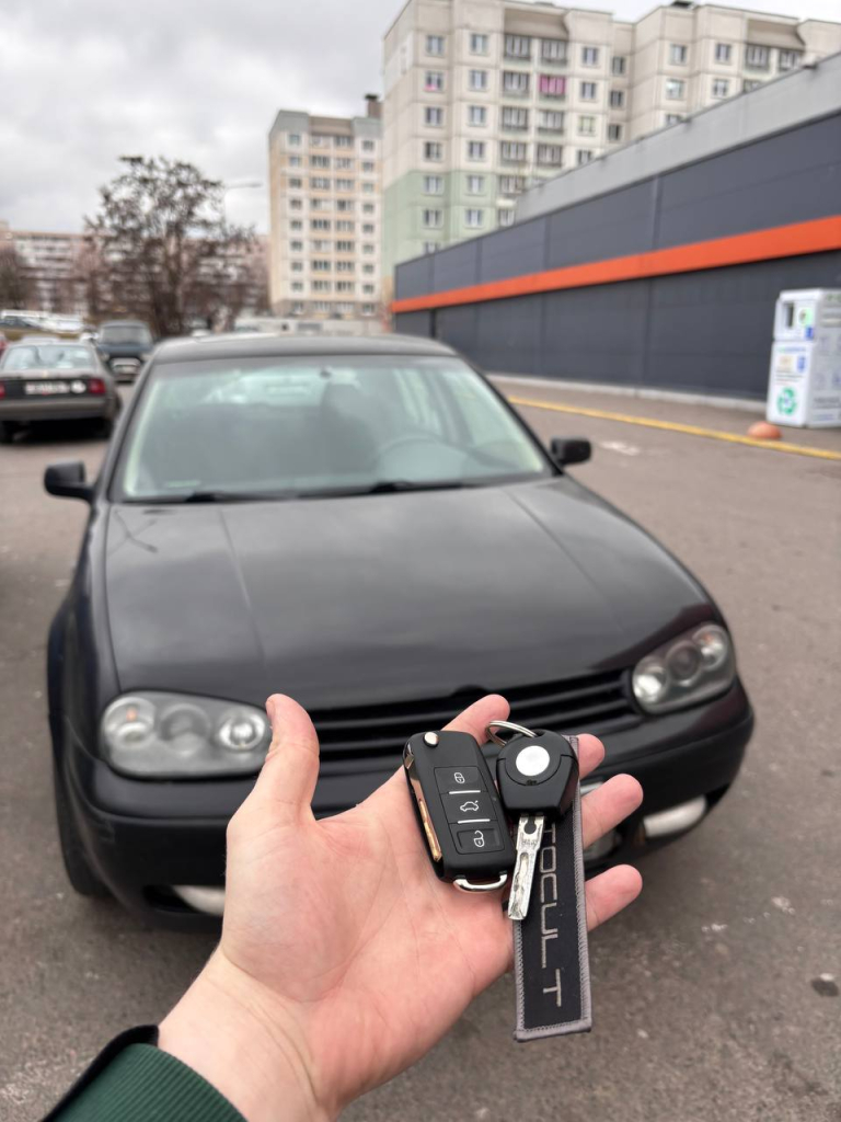 Фольксваген Поло изготовление дубликата чип ключа зажигания