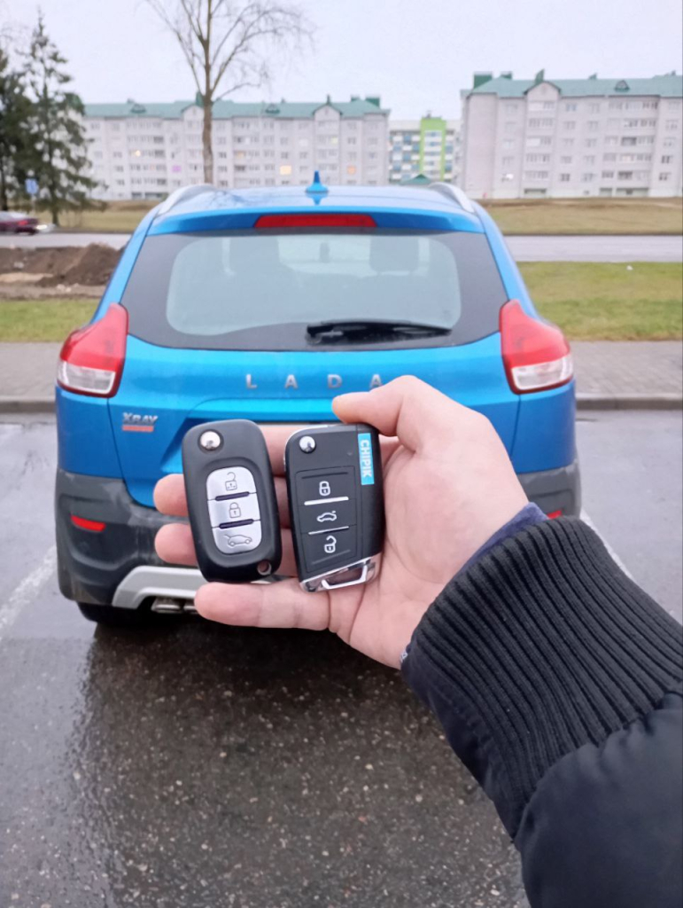 Фольксваген Поло изготовление дубликата чип ключа зажигания