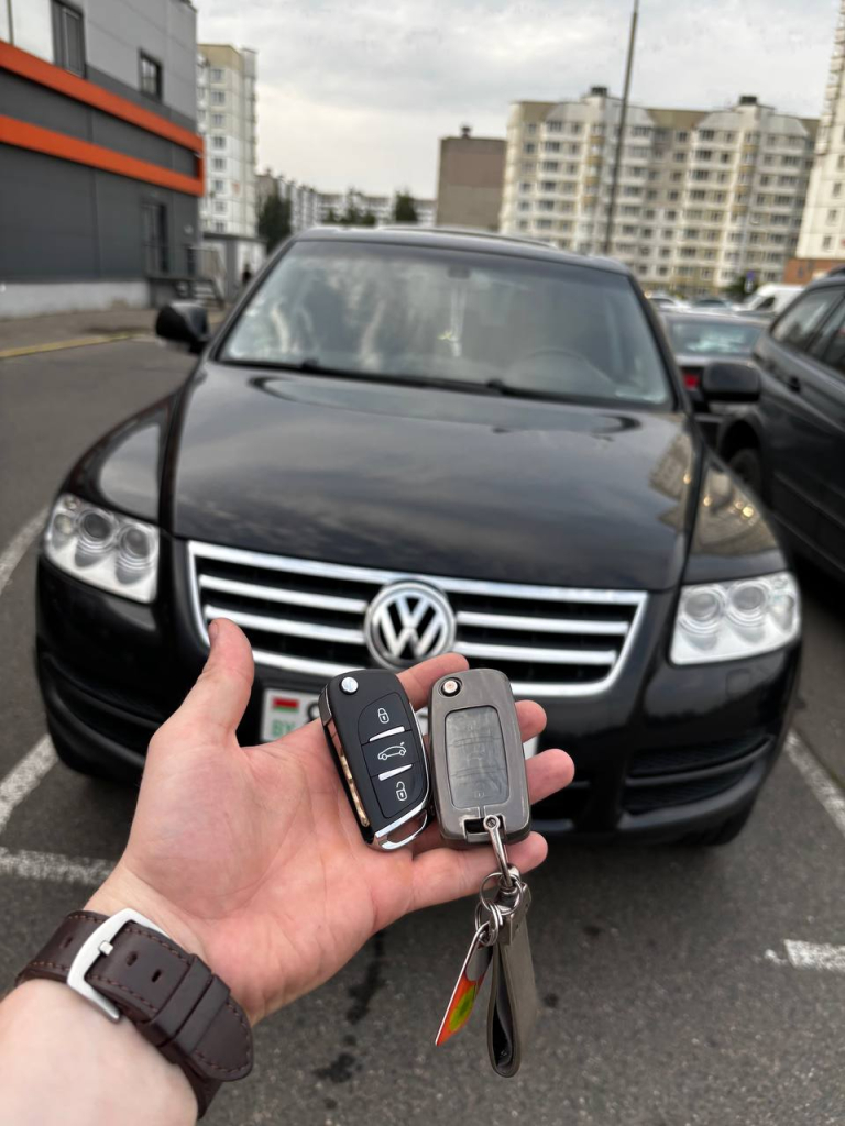 Фольксваген Поло изготовление дубликата чип ключа зажигания
