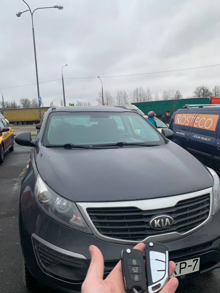 Фольксваген Поло изготовление дубликата чип ключа зажигания