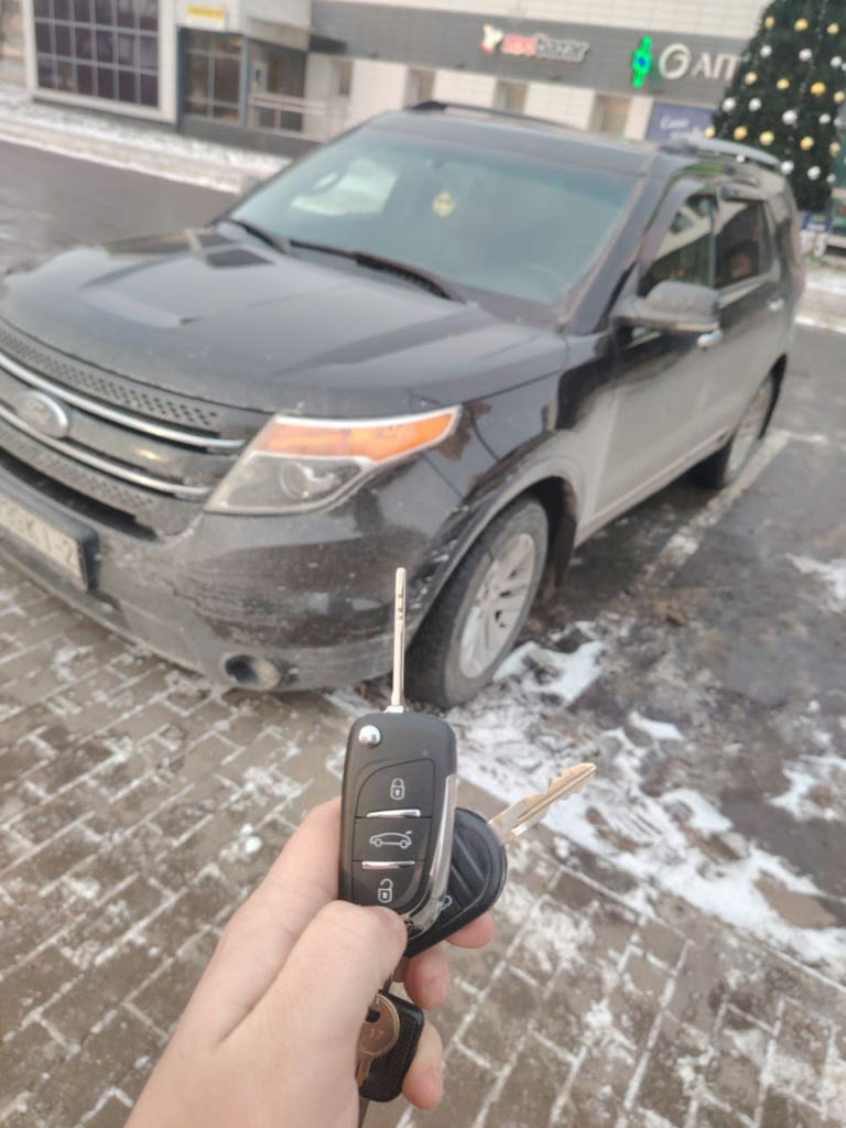 Фольксваген Поло изготовление дубликата чип ключа зажигания