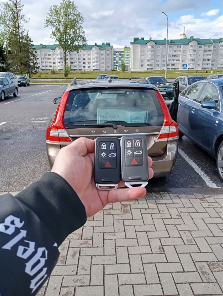 Фольксваген Поло изготовление дубликата чип ключа зажигания