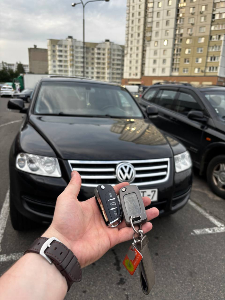 Фольксваген Поло изготовление дубликата чип ключа зажигания