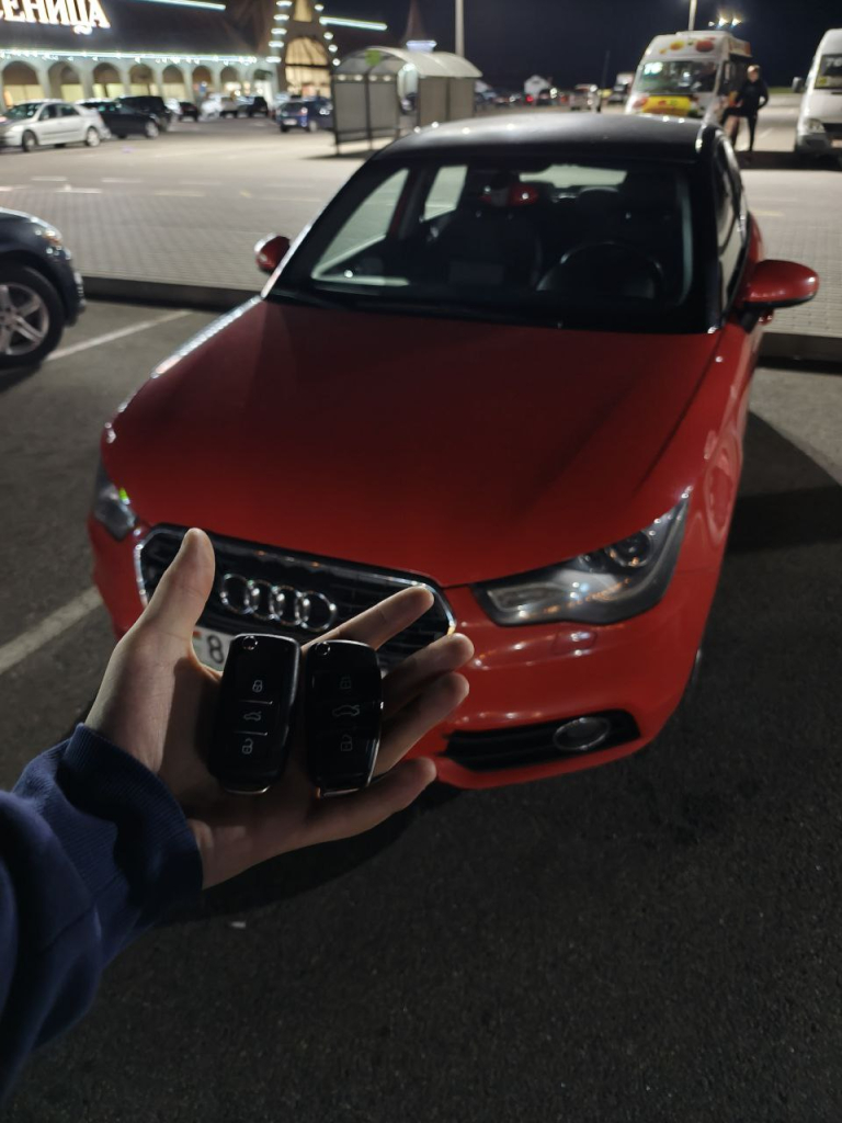 Ауди А1 изготовление дубликата чип ключа зажигания