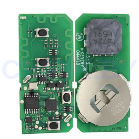 Пульт KEYDIY TIB03-4, 3 кнопки, паника, с чипом 8A 4D, для KD-X2, KD MAX, KDX4