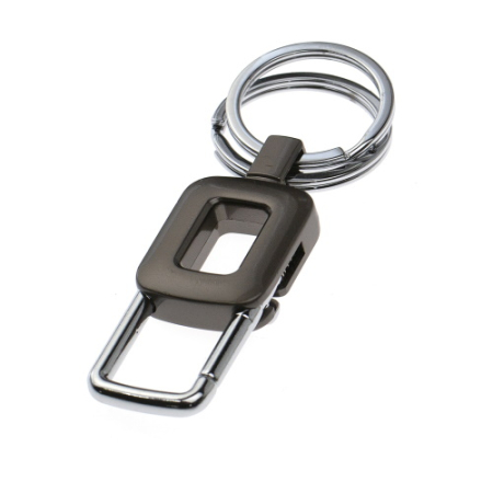 Карабин с двумя кольцами для ключей