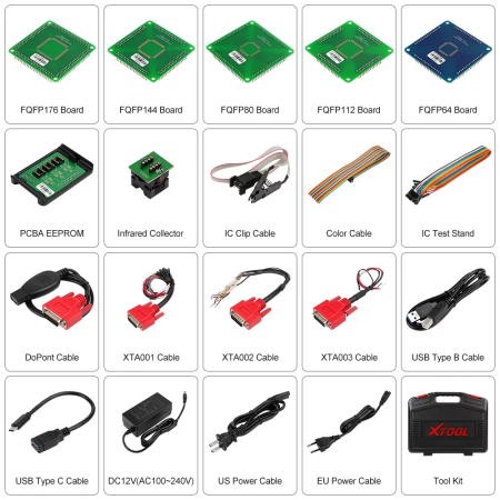 XTOOL KC501 Профессиональный чип-программатор OBD2 и считыватель кодов ЭБУ для Benz. Работает с инфракрасным ключом X100 PAD3/A80 XTOOL KC501 Профессиональный чип-программатор OBD2 и считыватель кодов ЭБУ для Benz. Работает с инфракрасным ключом X100 PAD3/A80