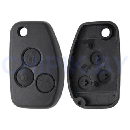 Ключ Рено Дастер, Логан, Стипвей выкидной корпус под переделку NE73