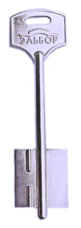 Заготовка ключа Эльбор-12 ELB12D 92-22-24,1 мм