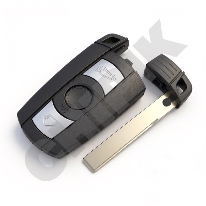 Смарт ключ БМВ  E60, E61, E63, E64, E87, E88, E82, E90, E92, E93, E70, Е71 корпус без лезвия